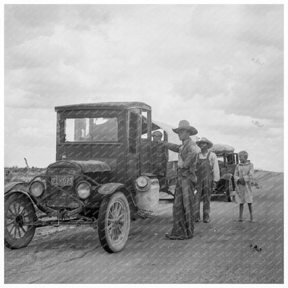 Drought Refugees in Lordsburg New Mexico May 1937 - Available at KNOWOL