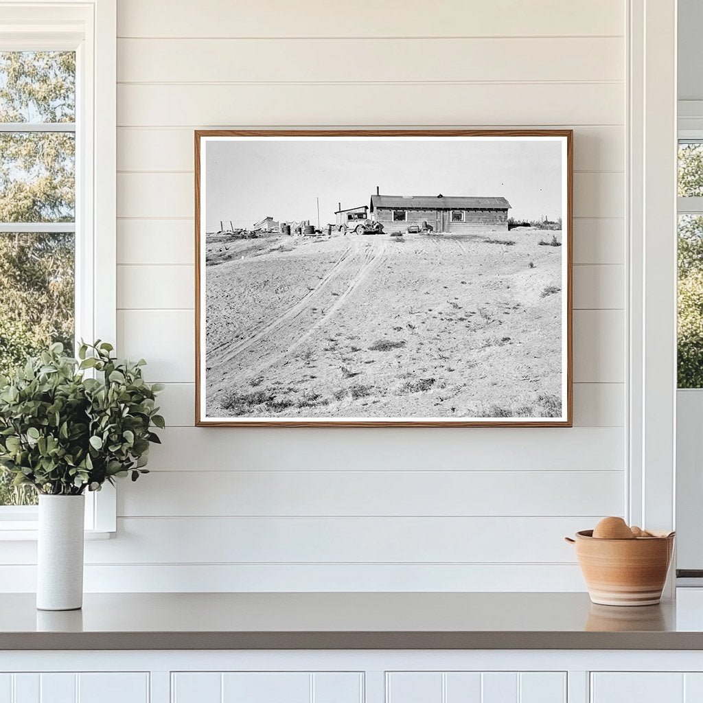 Dugout Home in Dead Ox Flat Oregon 1939 - Available at KNOWOL