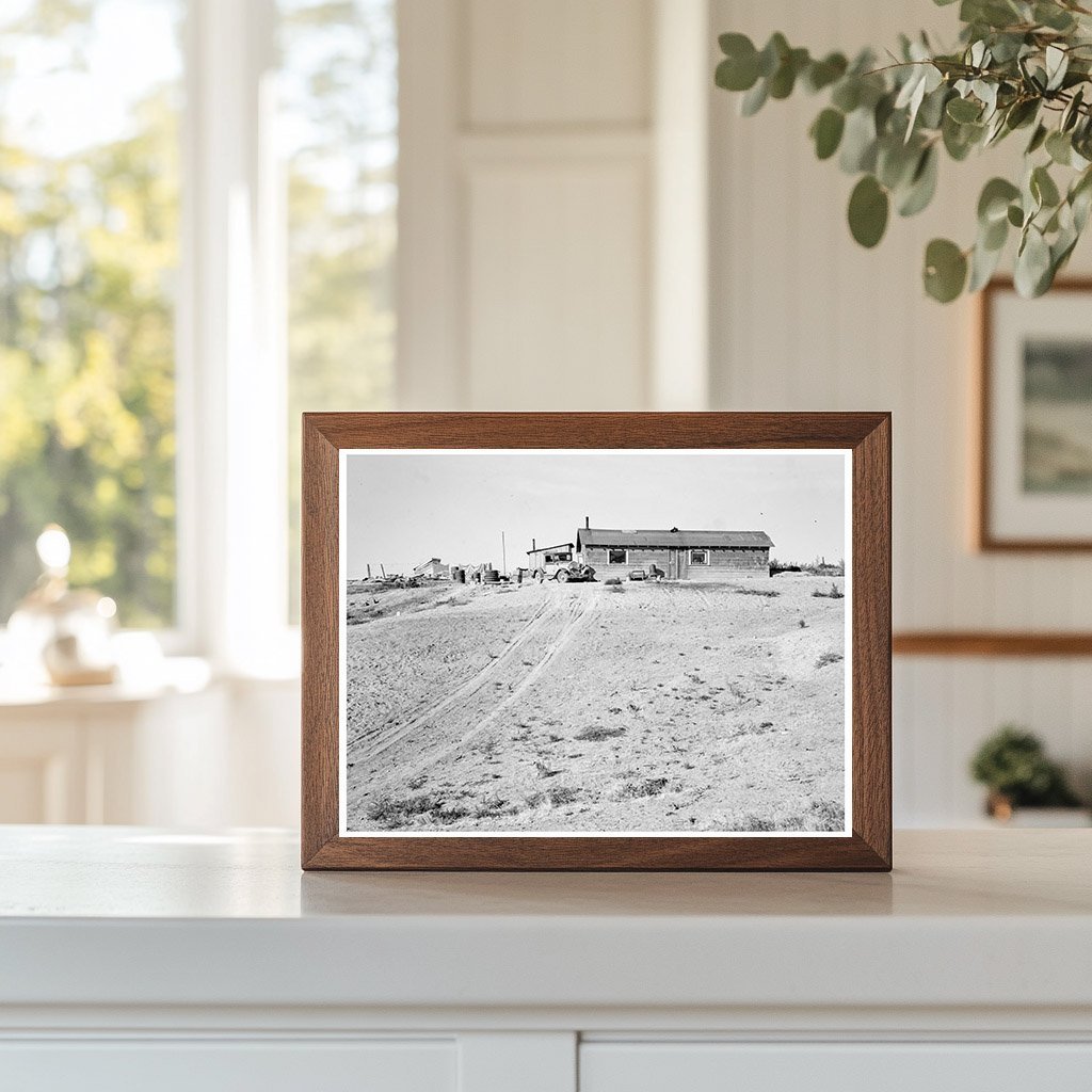 Dugout Home in Dead Ox Flat Oregon 1939 - Available at KNOWOL