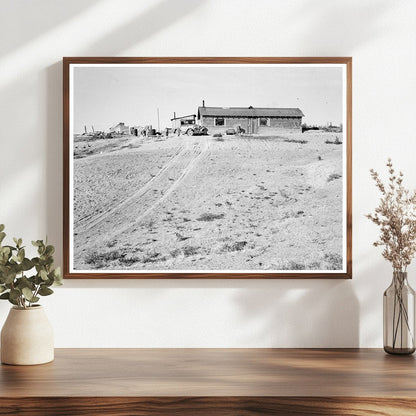 Dugout Home in Dead Ox Flat Oregon 1939 - Available at KNOWOL