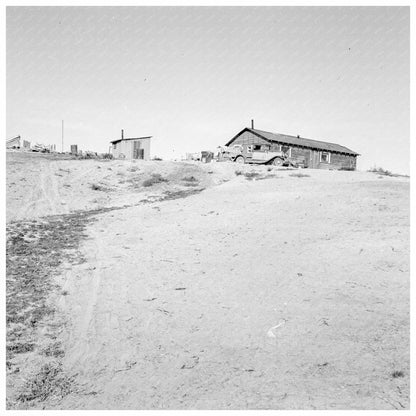 Dugout Home in Oregon with Seven Children 1939 - Available at KNOWOL