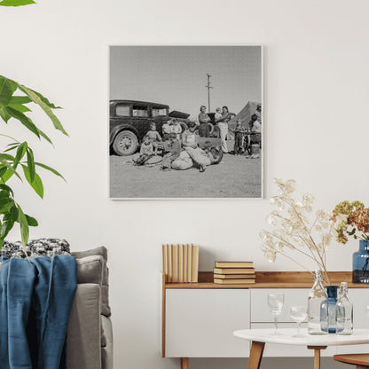 Dust Bowl Families Camping in Calipatria March 1937 - Available at KNOWOL