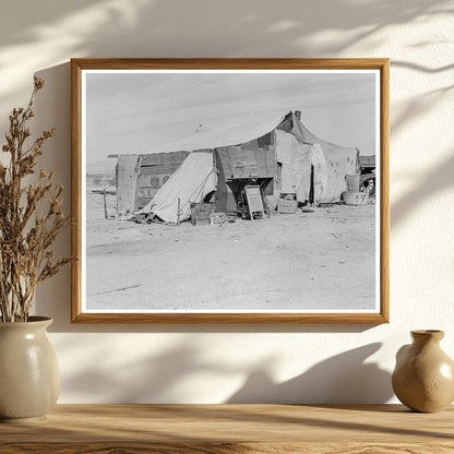 Dust Bowl Refugee Home Imperial County 1937 - Available at KNOWOL