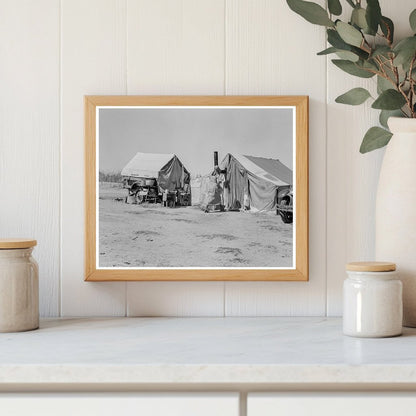 Dust Bowl Refugee Home Imperial County California 1937 - Available at KNOWOL