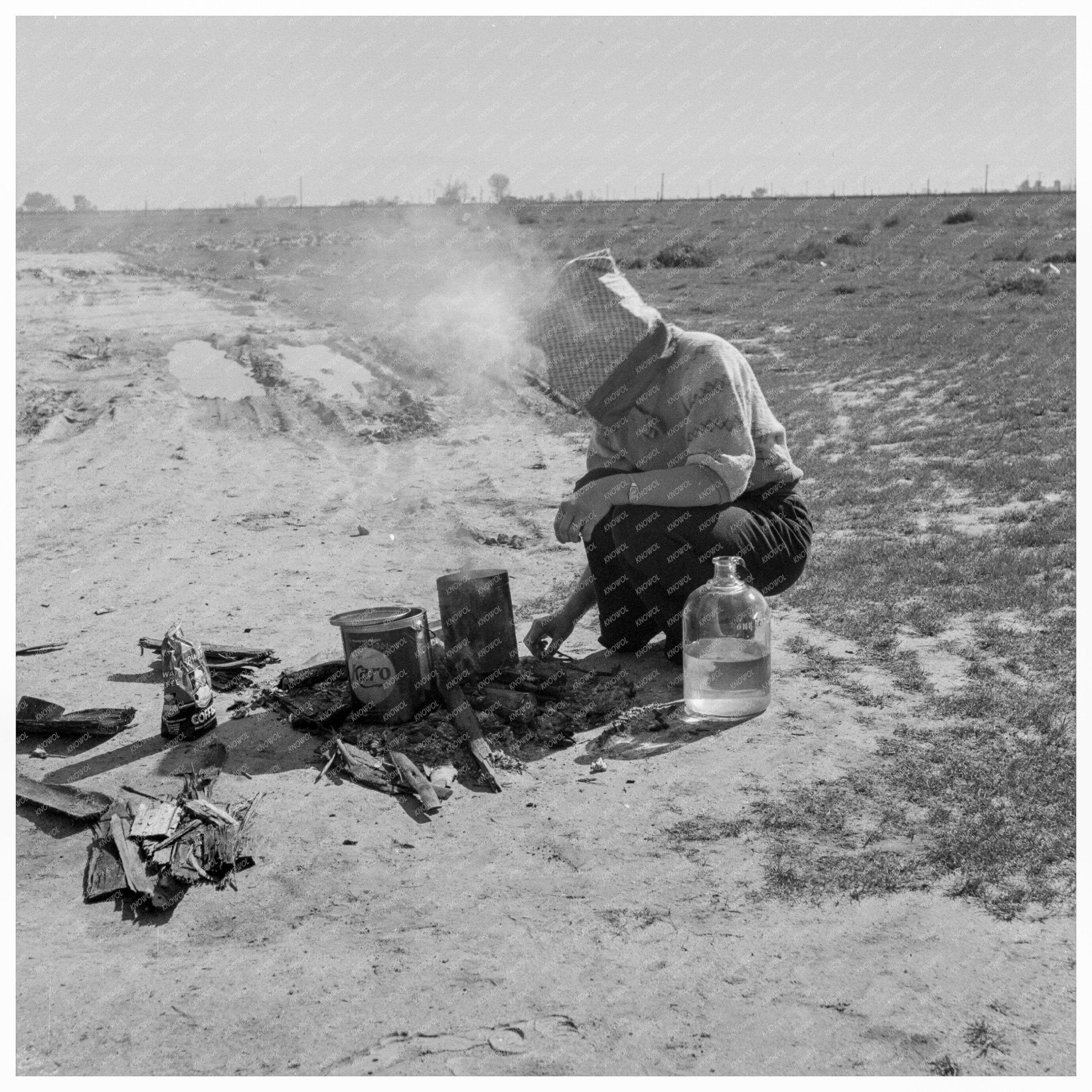 Dust Bowl Refugee Migrating to Oregon March 1937 - Available at KNOWOL