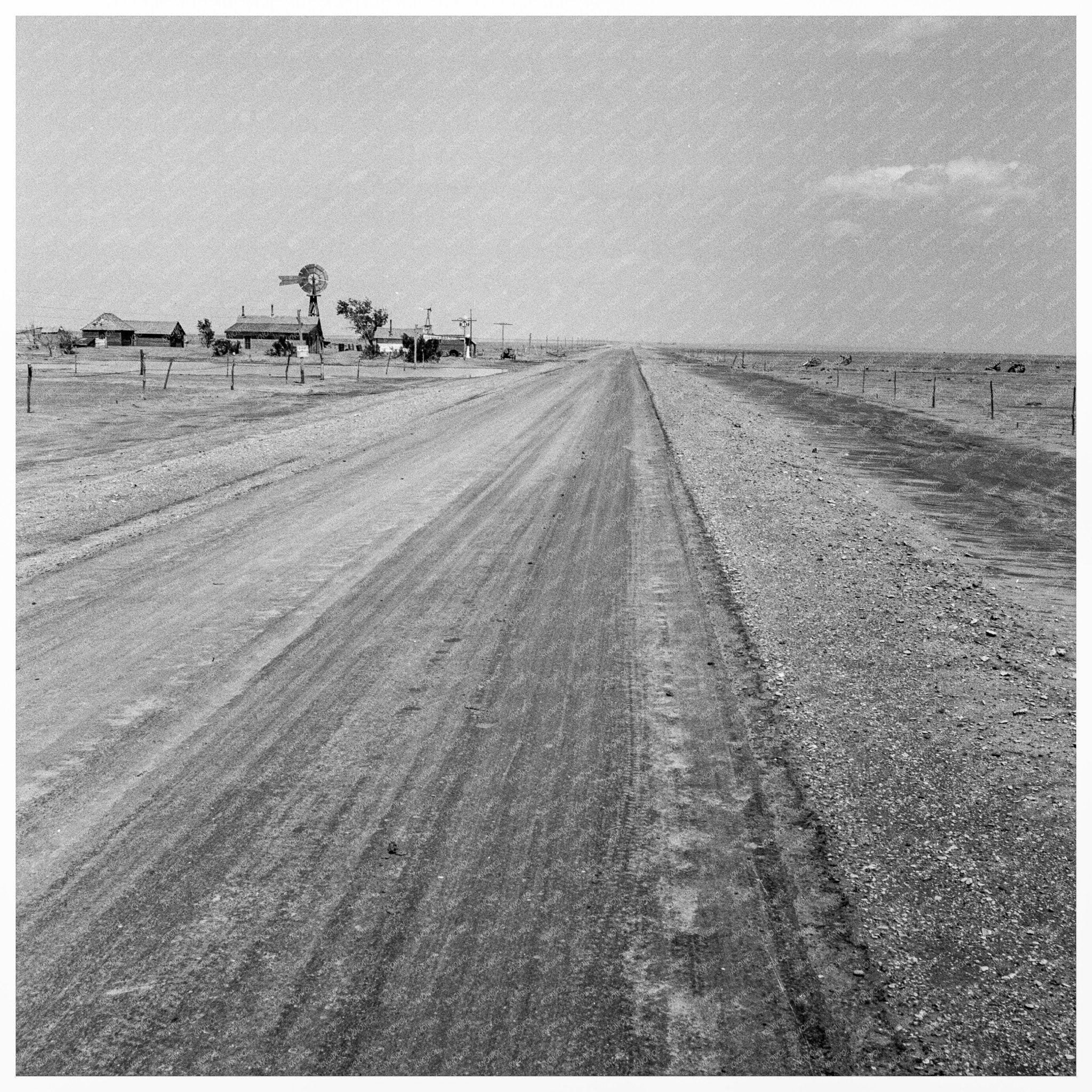 Dust Storm in Oklahoma Panhandle June 1938 - Available at KNOWOL