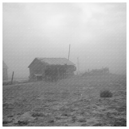 Dust Storm Near Williston North Dakota October 1937 - Available at KNOWOL