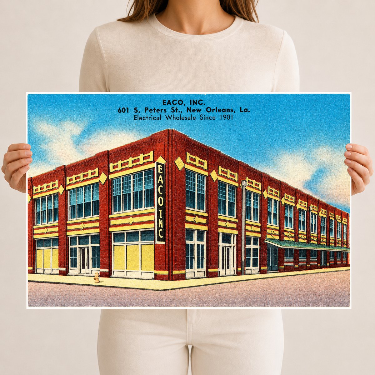 New Orleans, LA: Eaco, Inc., 601 S. Peters St.