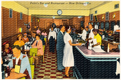 New Orleans, LA: Felix's Bar and Restaurant -- New Orleans