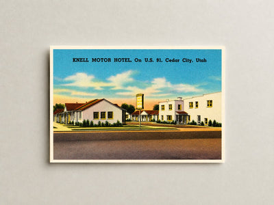 Cedar City, UT: Knell Motor Hotel, on U.S. 91