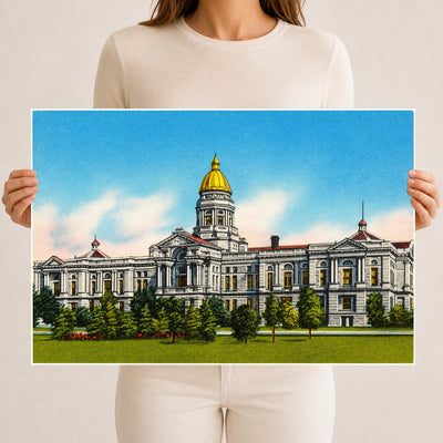 Cheyenne, WY: State capitol building