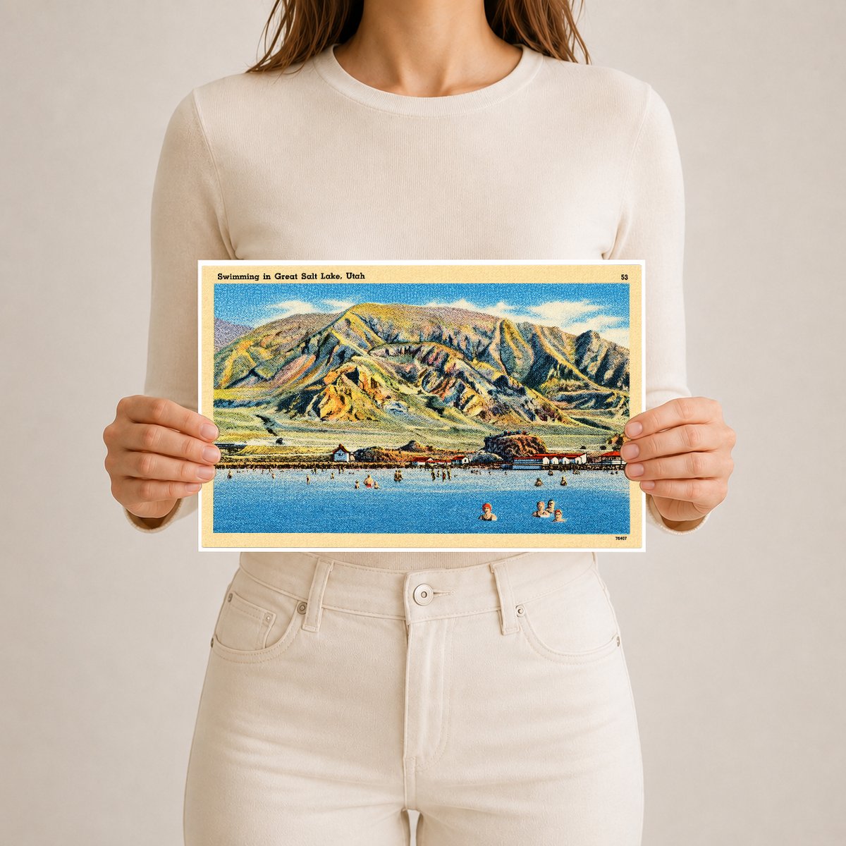 Great Salt Lake, UT: Swimming in Great Salt Lake