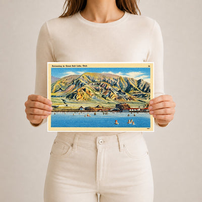 Great Salt Lake, UT: Swimming in Great Salt Lake