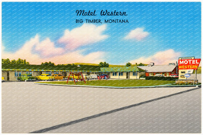 Big Timber, MT: Motel Western