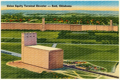 Enid, OK: Union Equity Terminal Elevator -- Enid