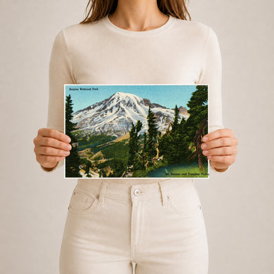 Mount Rainier National Park, WA: Rainier National Park, Mt. Rainier and Paradise Valley