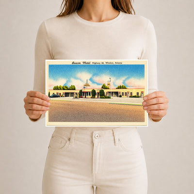 Winslow, AZ: Beacon Motel, highway 66
