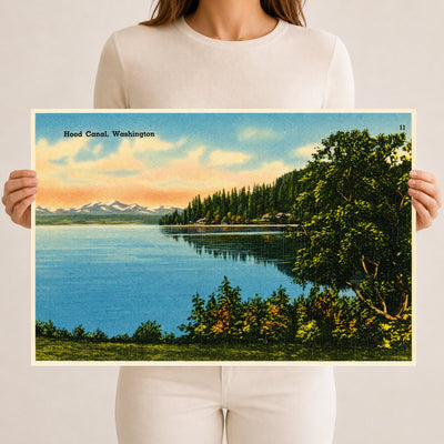 Hood Canal, WA: Historic View