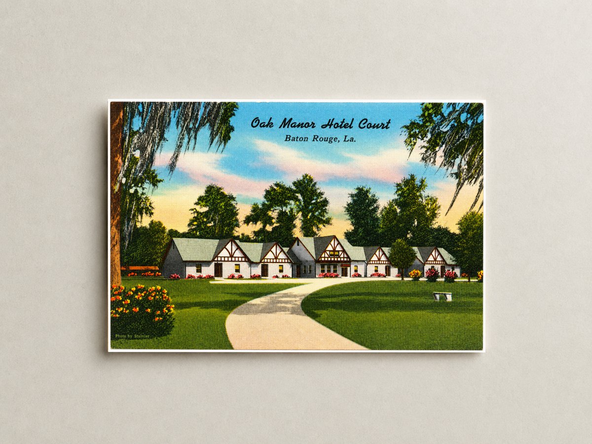 Baton Rouge, LA: Oak Manor Hotel Court