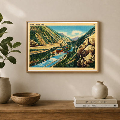 Weber Canyon, UT: Historic View