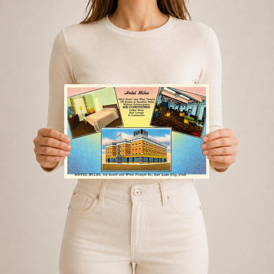 Salt Lake City, UT: Hotel Miles, 3rd South and West Temple St.