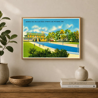Des Moines, IA: Swimming Pool and Club House -- Hyperion Club