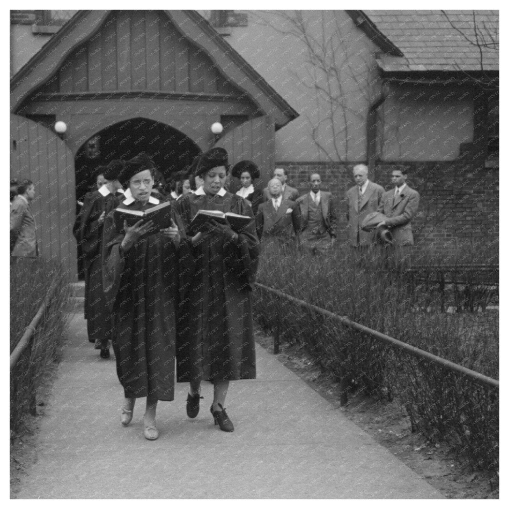 Easter Procession South Side Chicago April 1941 - Available at KNOWOL