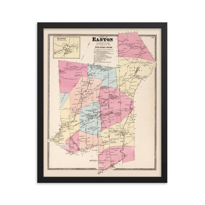 Easton, Connecticut 1867 - Available at KNOWOL