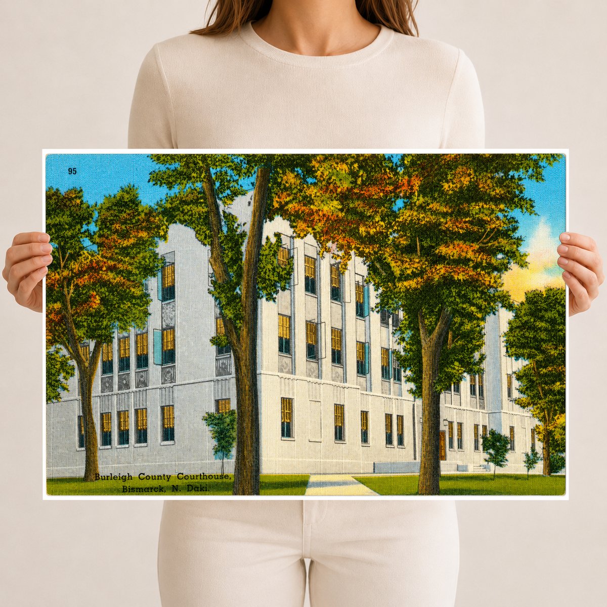 Bismarck, ND: Burleigh County Courthouse