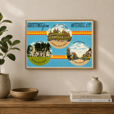 Mitchell, SD: Greetings from Mitchell