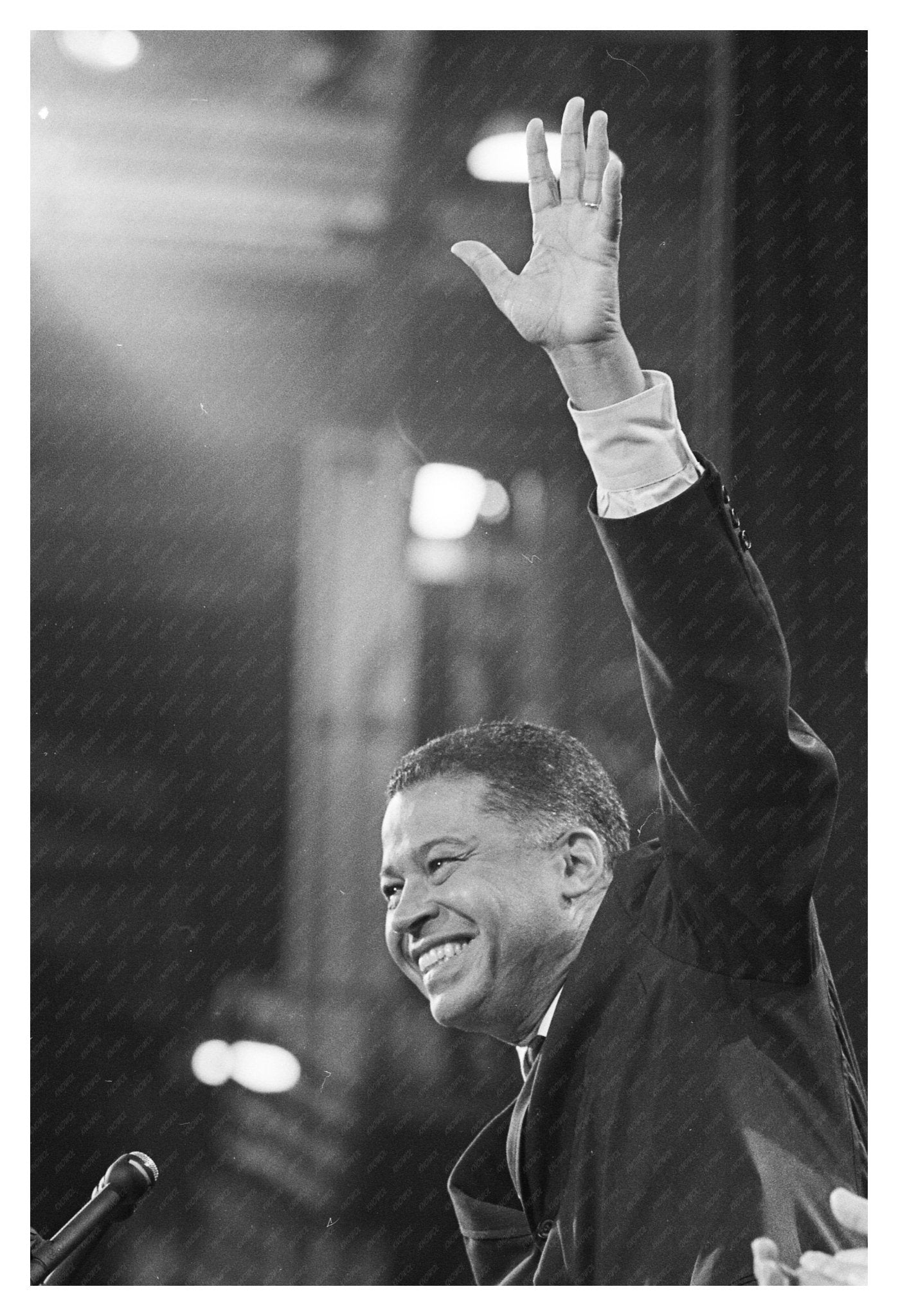 Edward Brooke at 1968 Republican National Convention Vintage Image - Available at KNOWOL