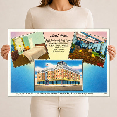 Salt Lake City, UT: Hotel Miles, 3rd South and West Temple St.