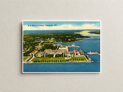 U. S. Naval Academy, Annapolis, MD — Vintage Maryland Postcard