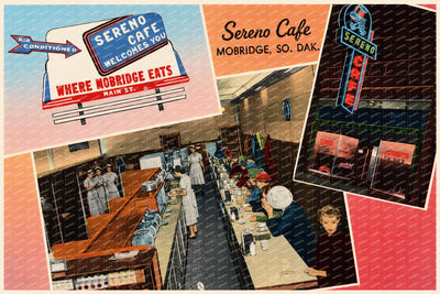 Mobridge, SD: Sereno Café, Mobridge, So. Dak.