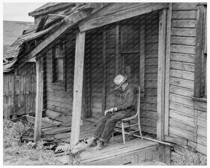 Elderly Farmer in Rural Pennsylvania 1936 - Available at KNOWOL