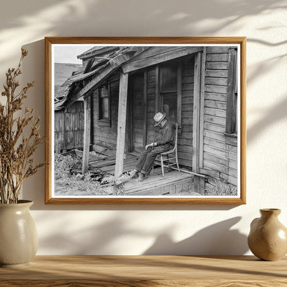 Elderly Farmer in Rural Pennsylvania 1936 - Available at KNOWOL