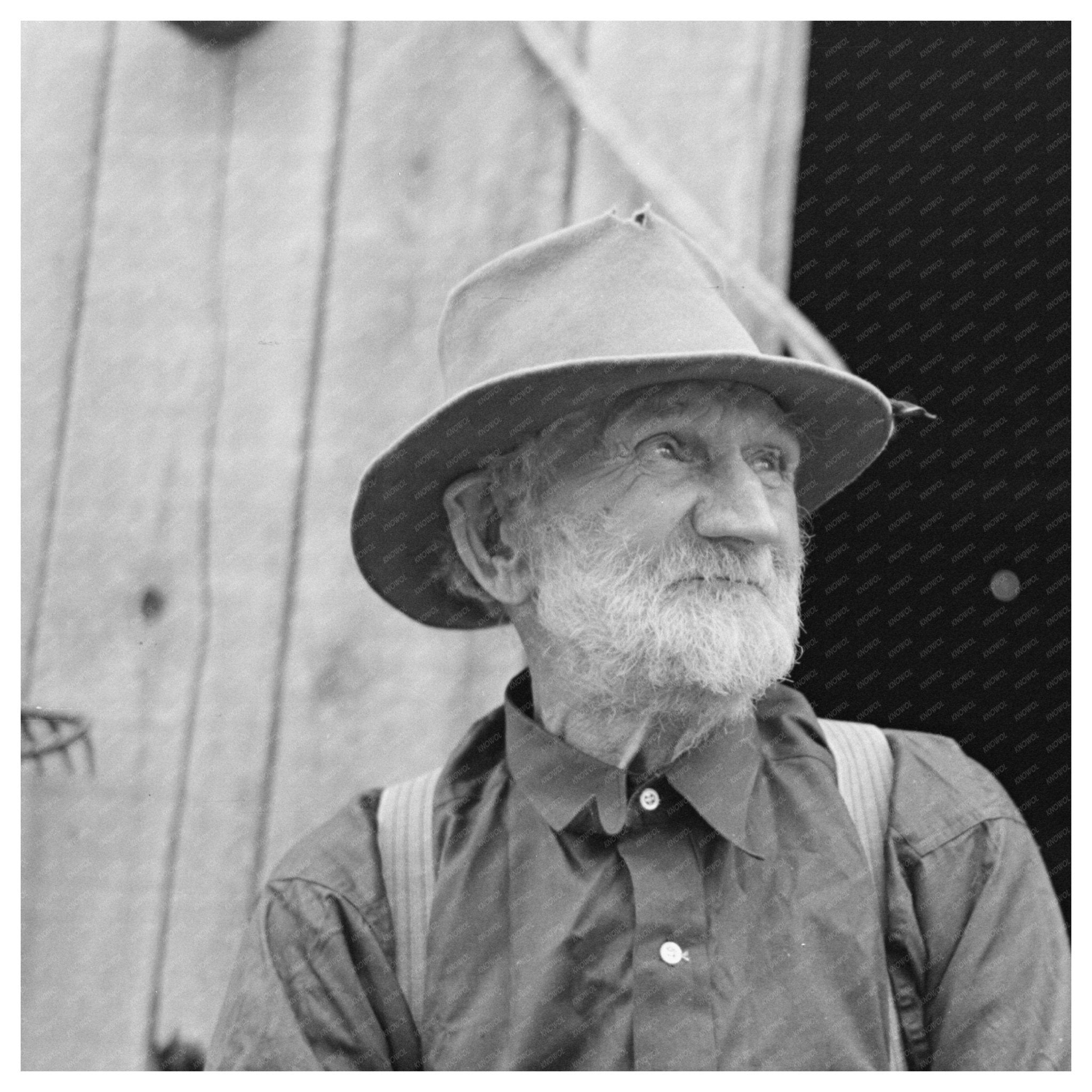 Elderly Resident of Winton Minnesota 1937 Vintage Photo - Available at KNOWOL