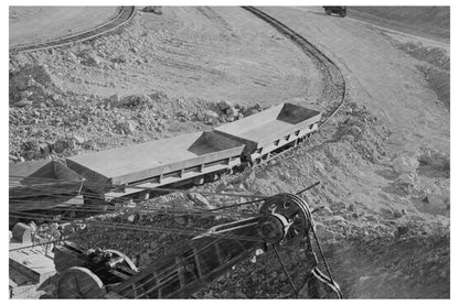 Electric Shovel at Phelps - Dodge Copper Mine 1942 - Available at KNOWOL