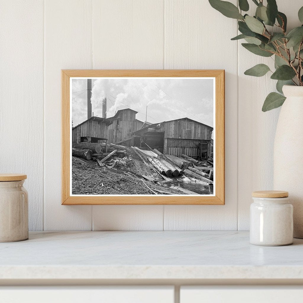 Ellington Lumber Company Mill Keno Oregon 1939 - Available at KNOWOL