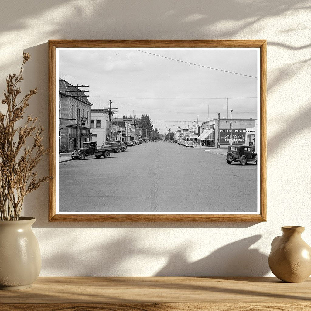 Elma Washington Main Street Vintage Photo 1939 - Available at KNOWOL