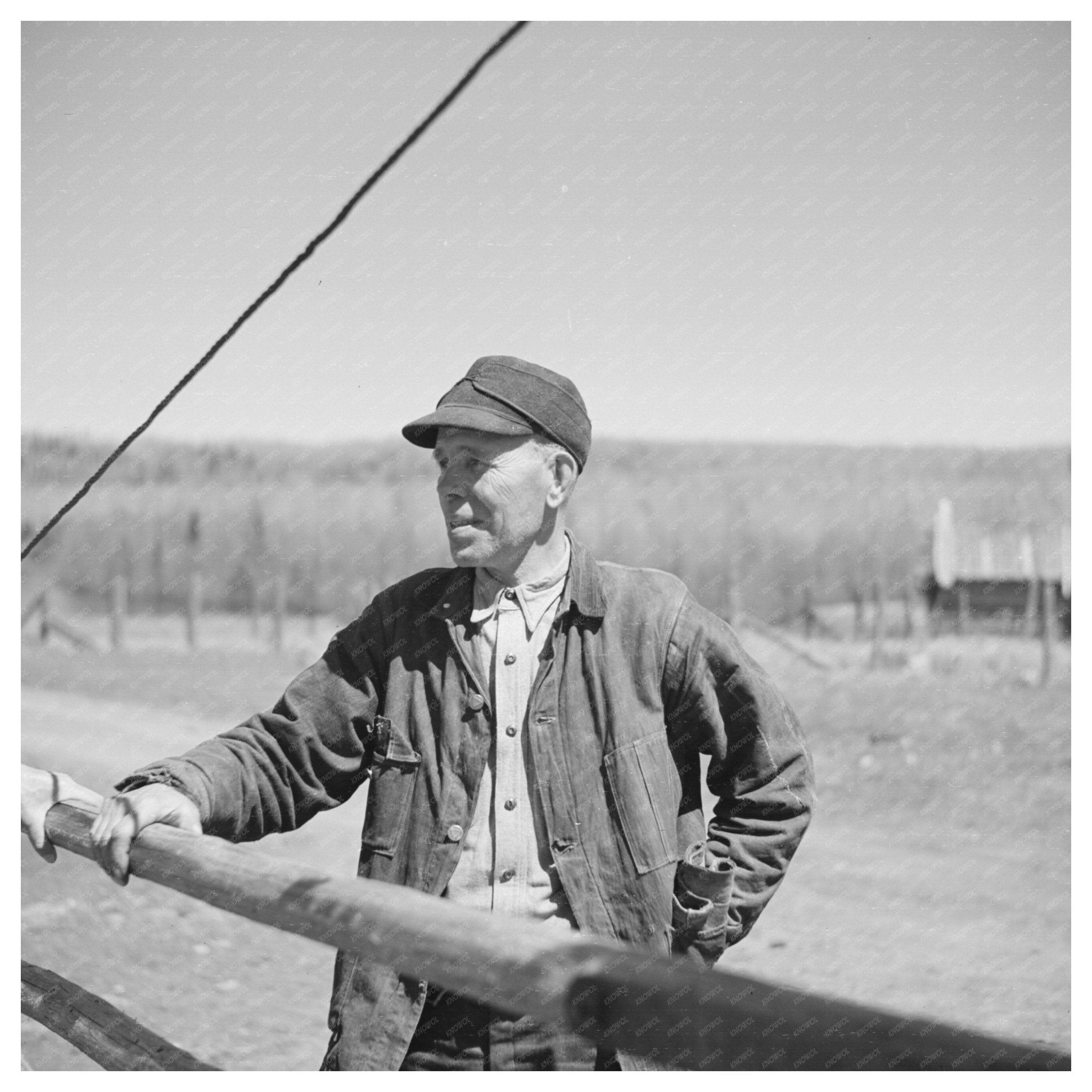 Emil Alto Farming in Iron County May 1937 - Available at KNOWOL