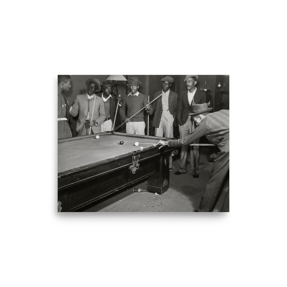 MS - Shooting Pool on Saturday Afternoon in Clarksdale, Mississippi 1939