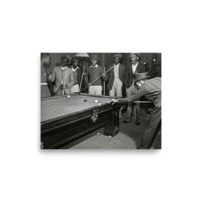 MS - Shooting Pool on Saturday Afternoon in Clarksdale, Mississippi 1939