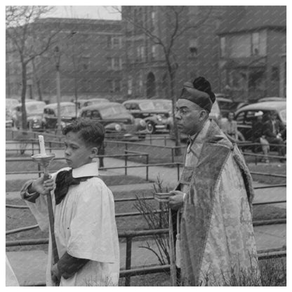 Episcopal Church Procession Chicago 1941 - Available at KNOWOL