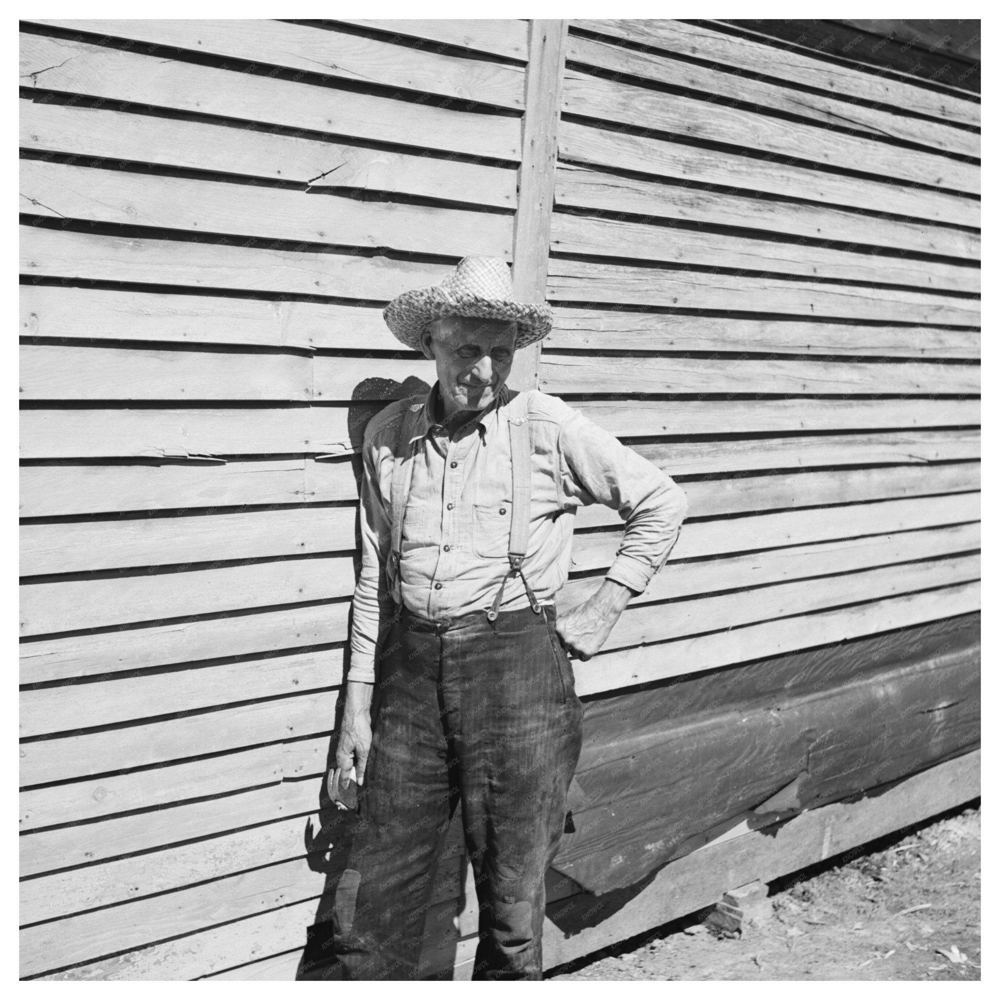 Ericsburg Minnesota Resident August 1937 Rural Life Image - Available at KNOWOL