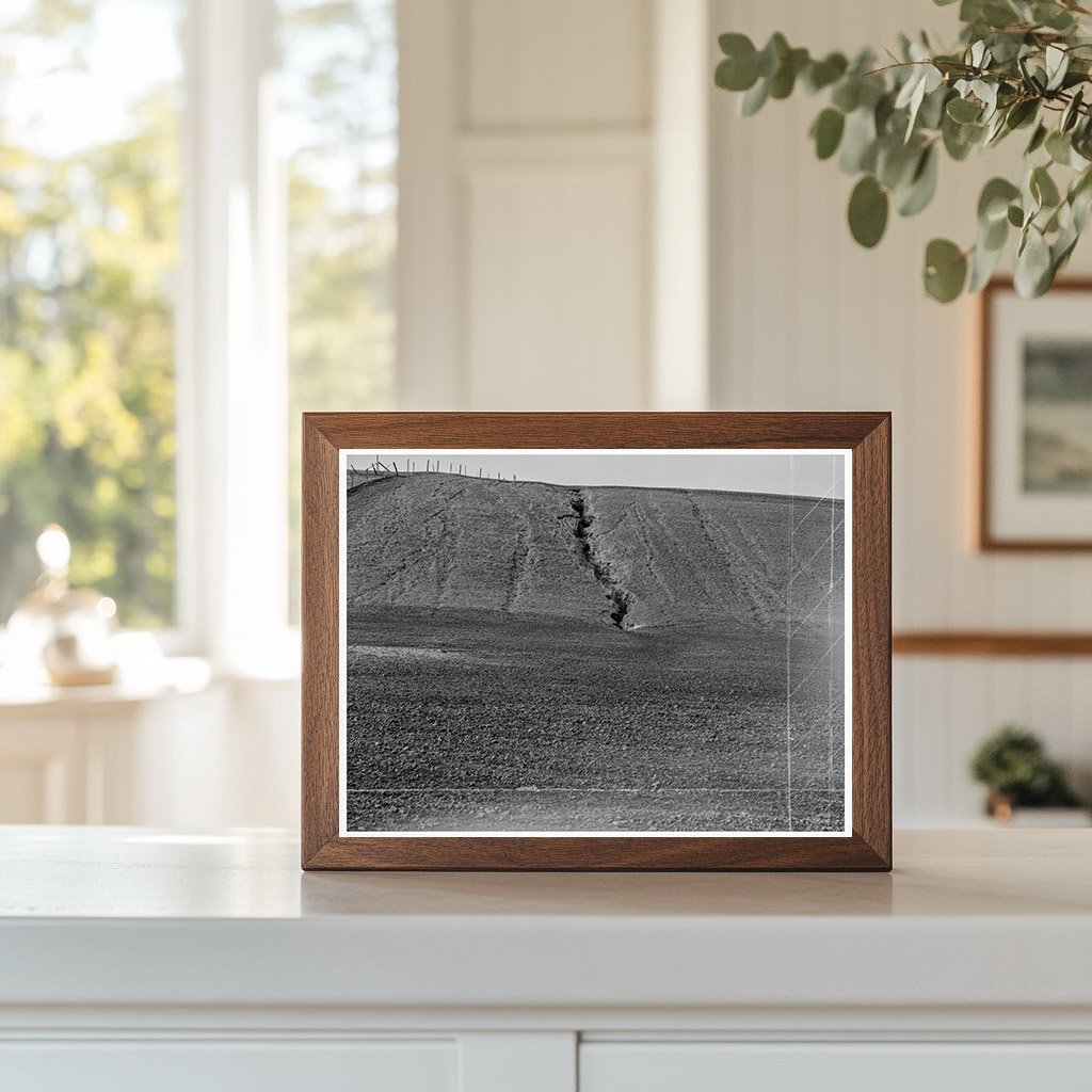 Erosion Effects on Pea Fields Santa Maria California 1939 - Available at KNOWOL