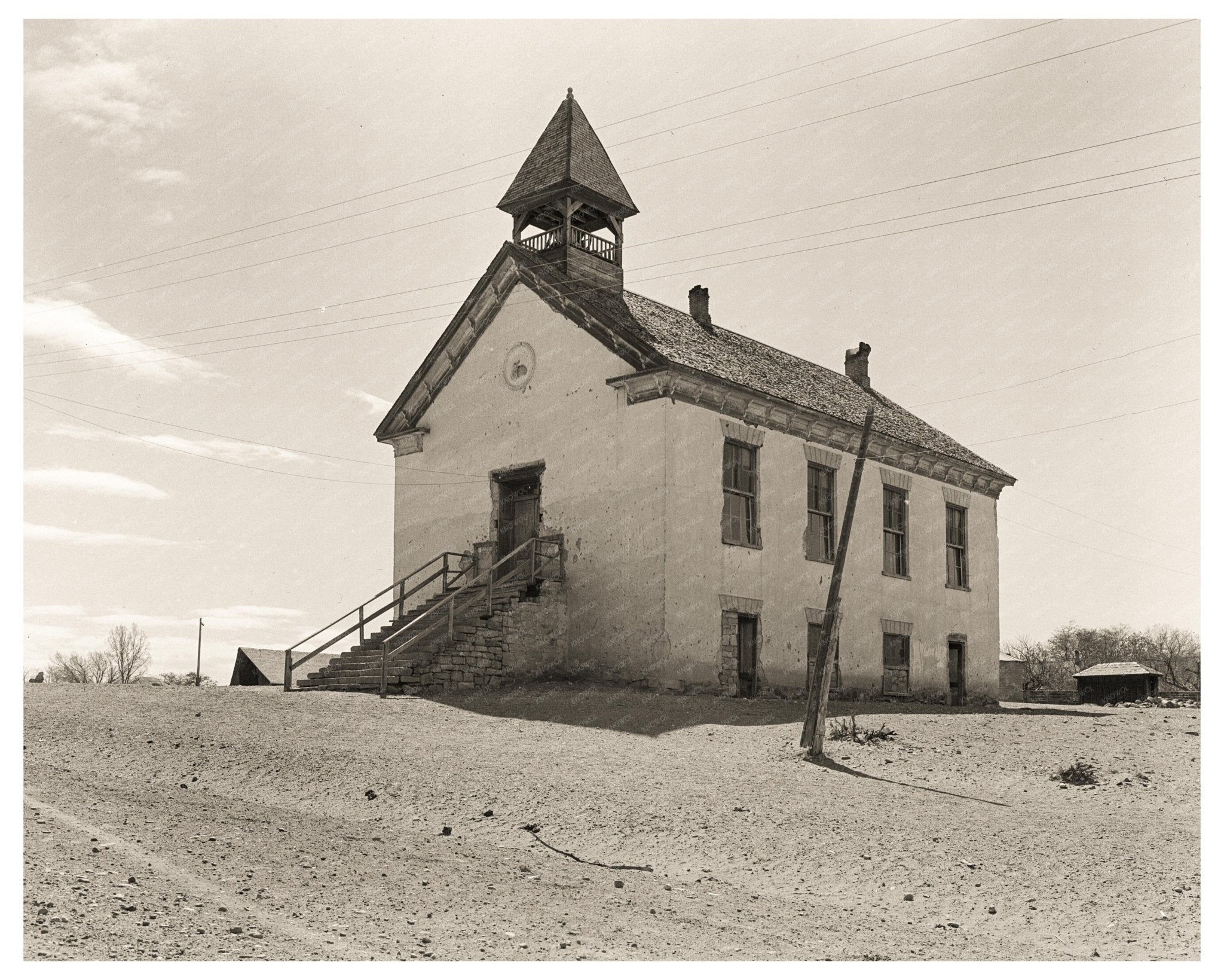 Escalante Utah Church 1936 Vintage Image - Available at KNOWOL