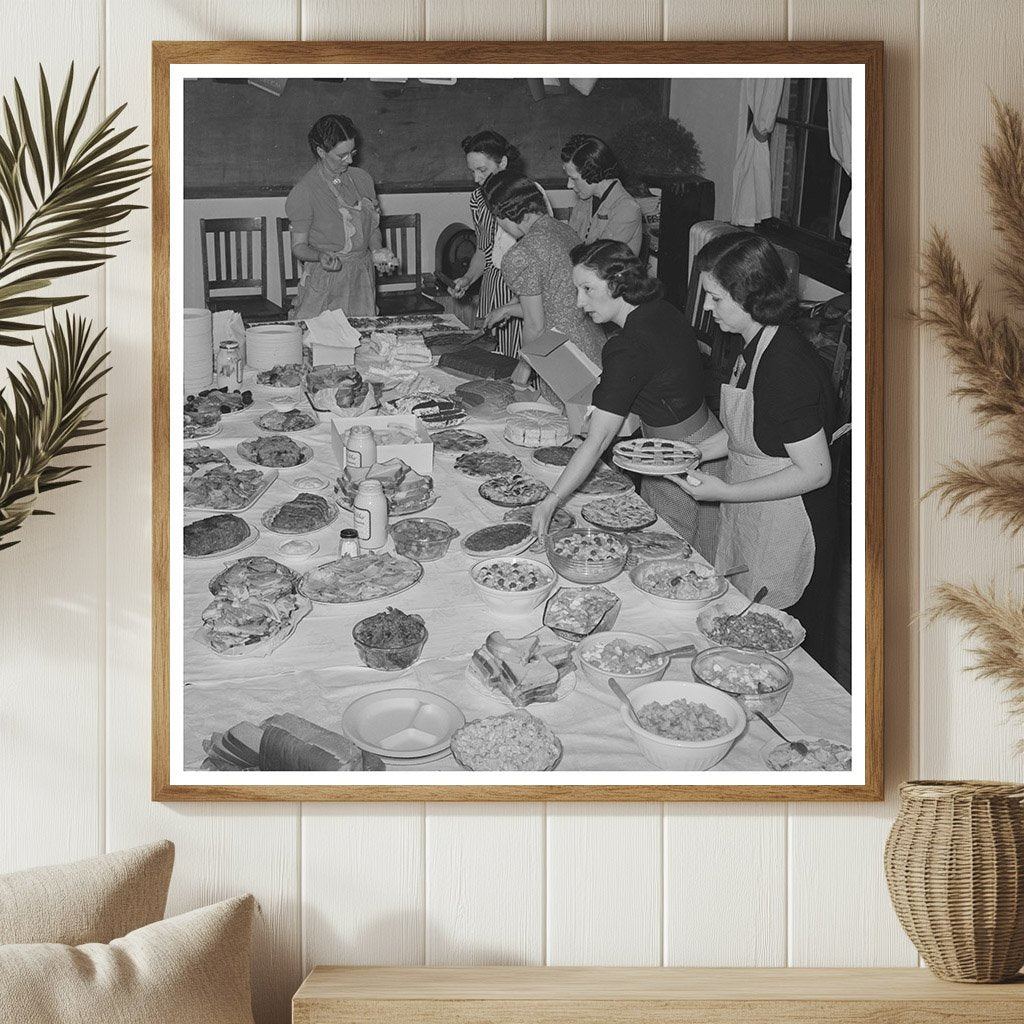 Eufaula Oklahoma Jaycees Buffet Supper February 1944 - Available at KNOWOL