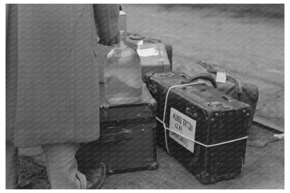 Evacuation of Japanese - Americans April 1942 Historical Photo - Available at KNOWOL