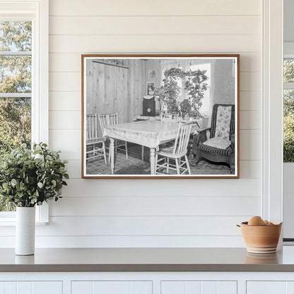 Evenson Family Cabin Interior Idaho 1939 - Available at KNOWOL